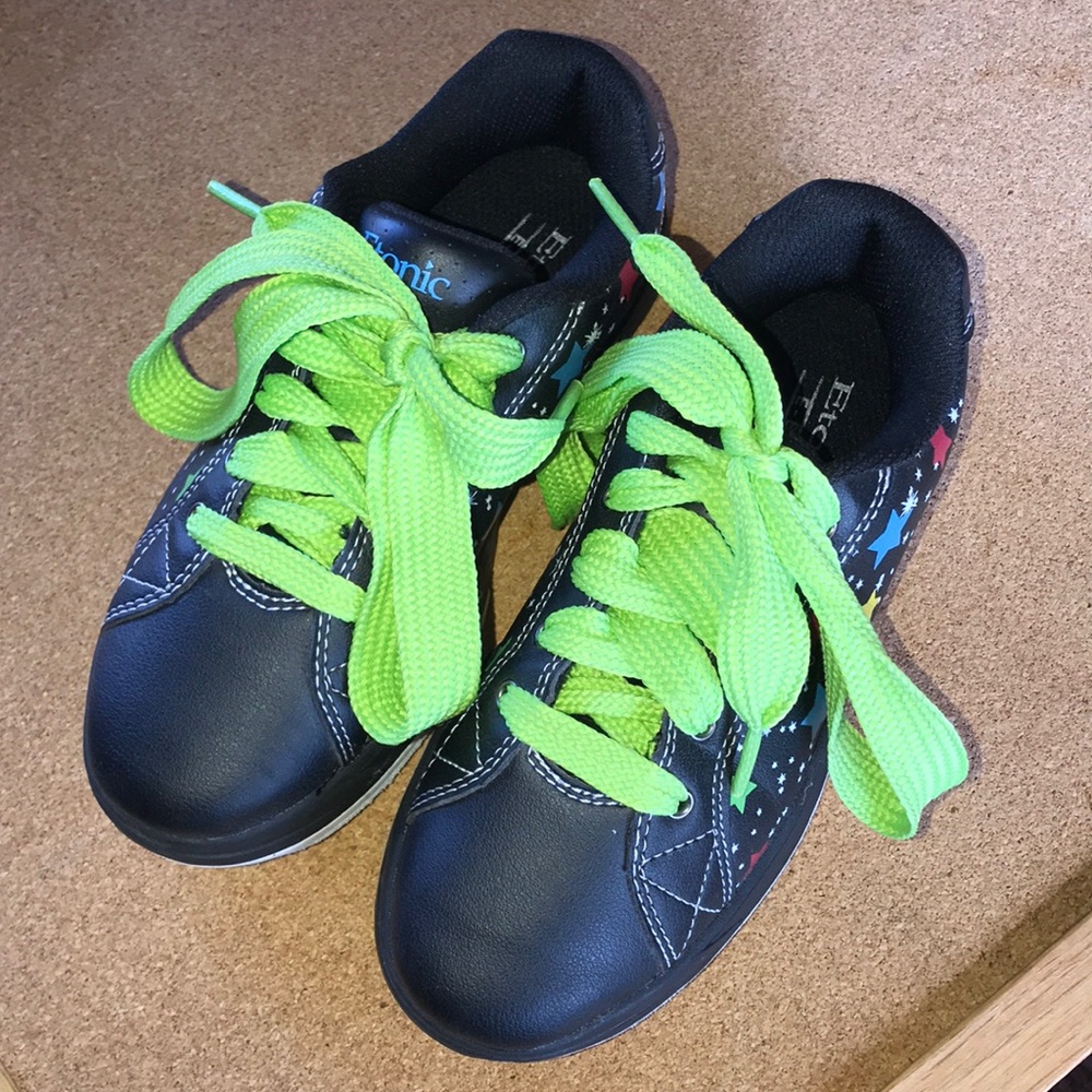 Etonic E - basic black with cool stars size 2